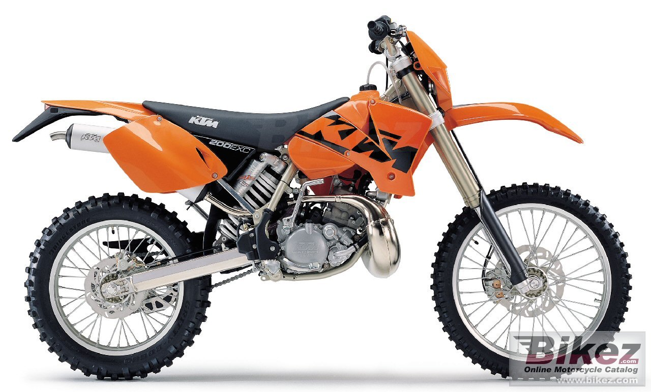 Big The respective copyright holder or manufacturer 200 exc picture and wallpaper from Bikez.com